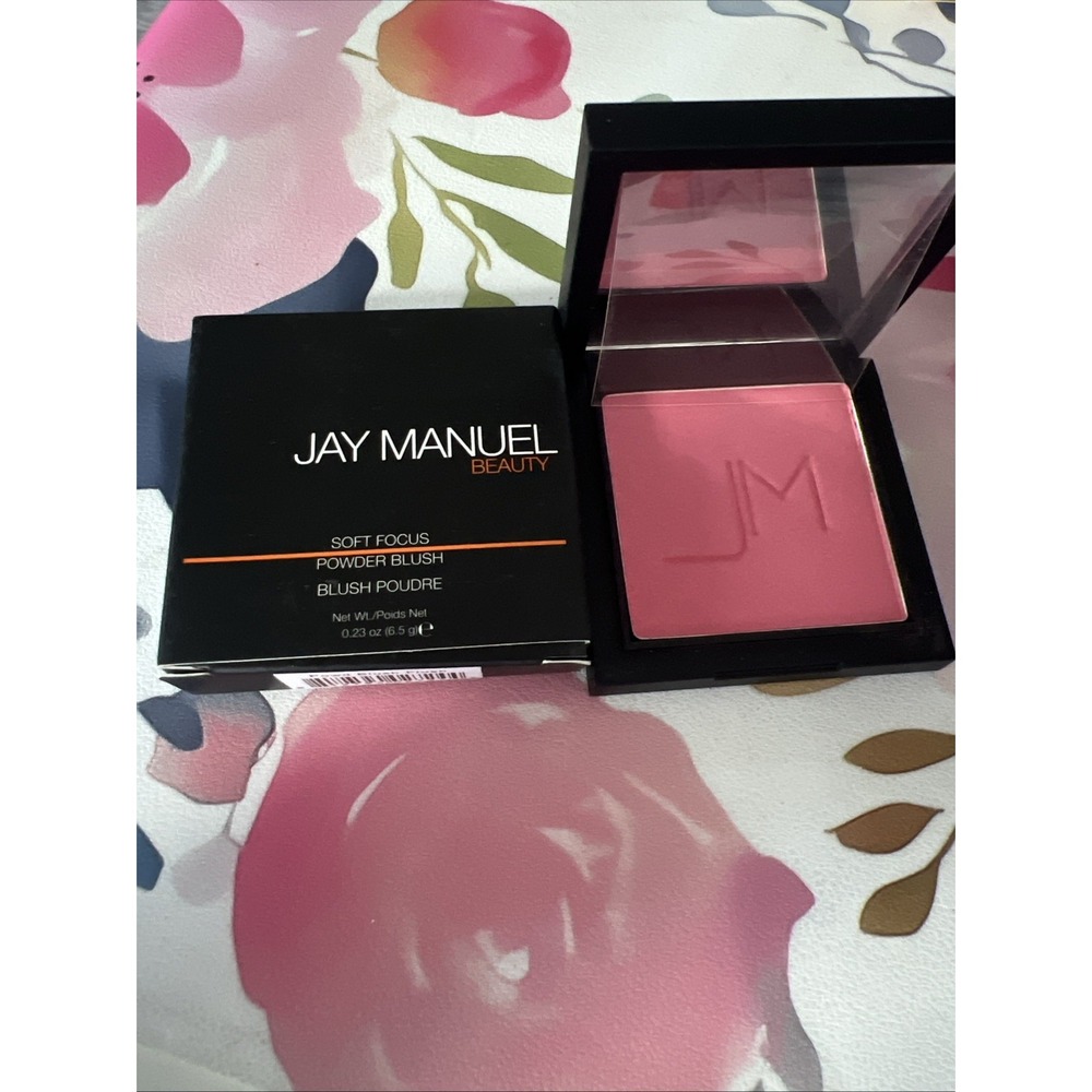 Jay Manuel Beauty Soft Focus Powder Blush - Flush - 0.23 oz. - Sealed Box